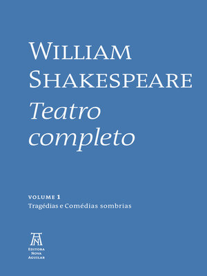 cover image of William Shakespeare--Teatro Completo--Volume I